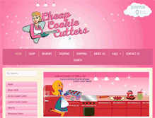 Tablet Screenshot of cheapcookiecutters.com
